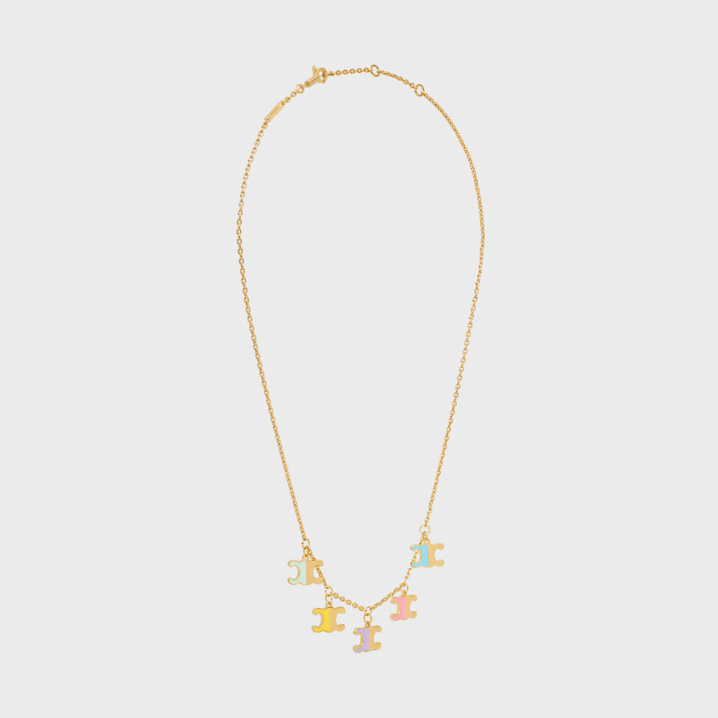 18K Celine Teen Charms Necklace