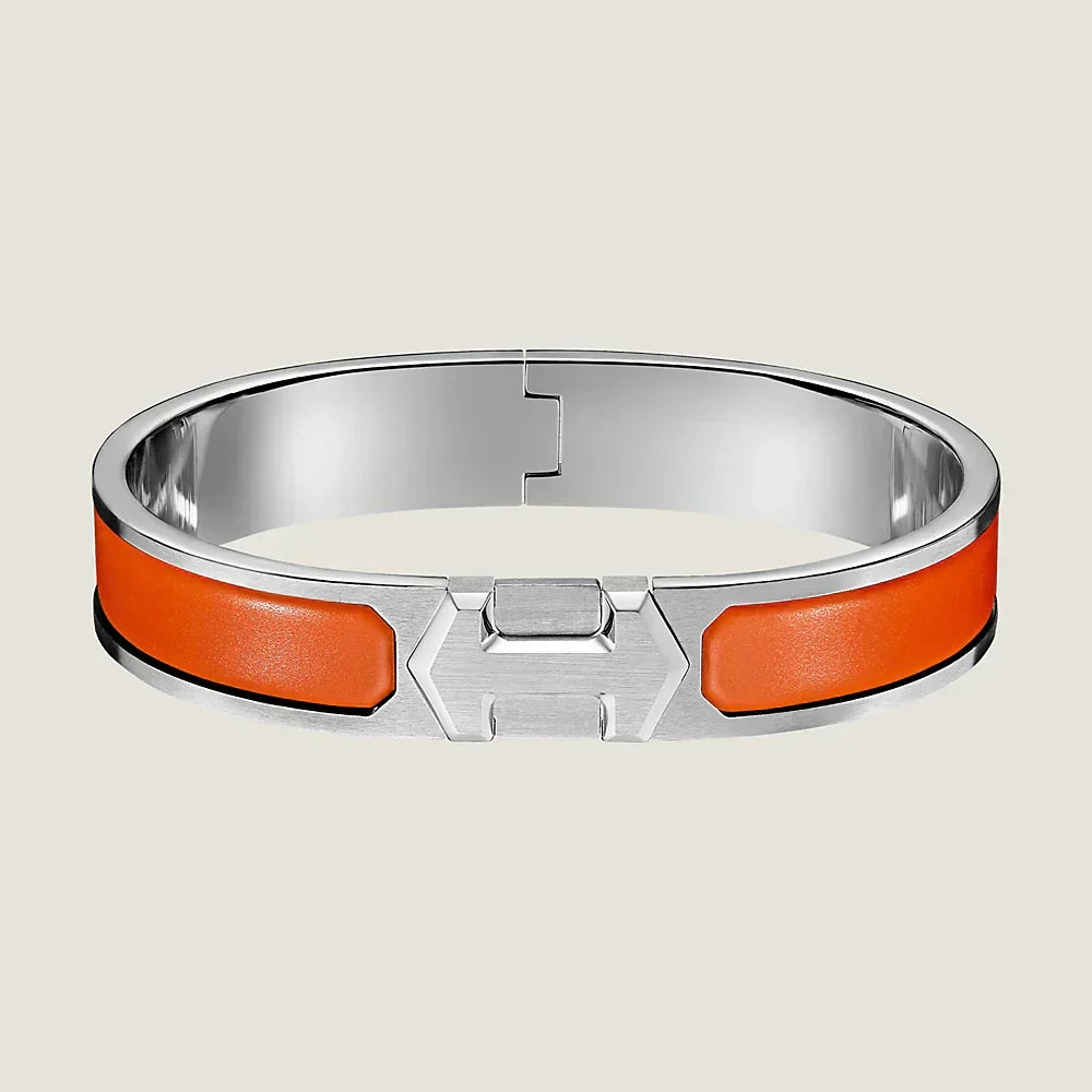18K Super Hermes Orange Bracelet