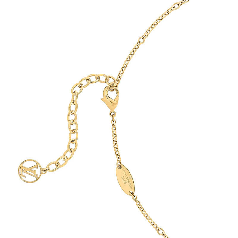 18K Louis Vuitton Gram Diamonds Necklace