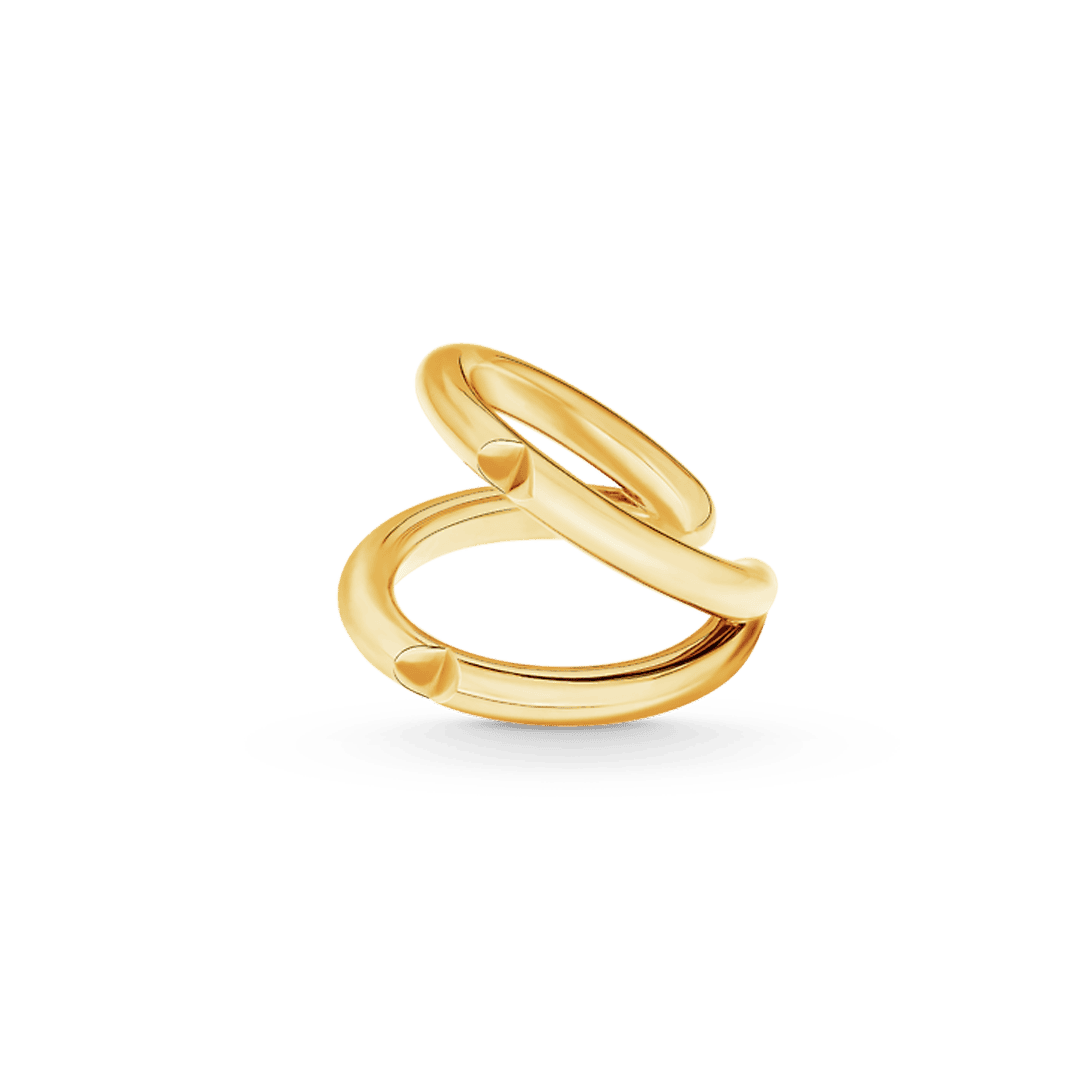 18K Louis Vuitton Volt Upside Down Ring
