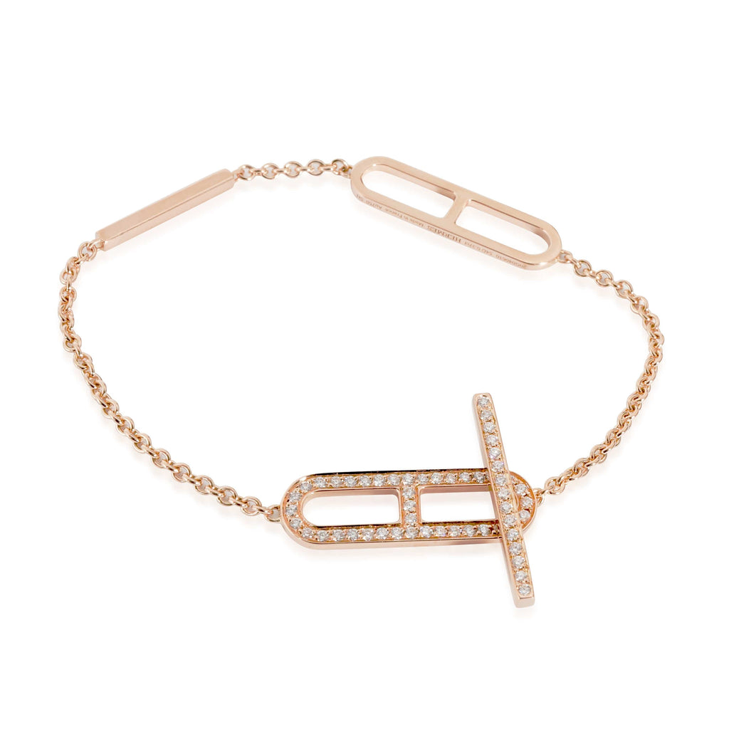 18K Ever Chaine D'ancre Hermes Bracelet
