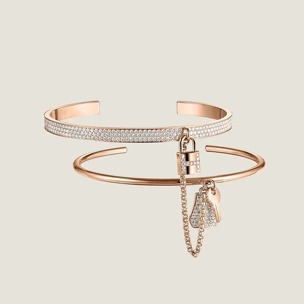 18K Kelly Hermes Cadenas Bracelet