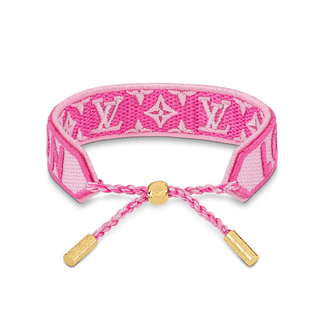 18K Louis Vuitton Buddy Pink Bracelet