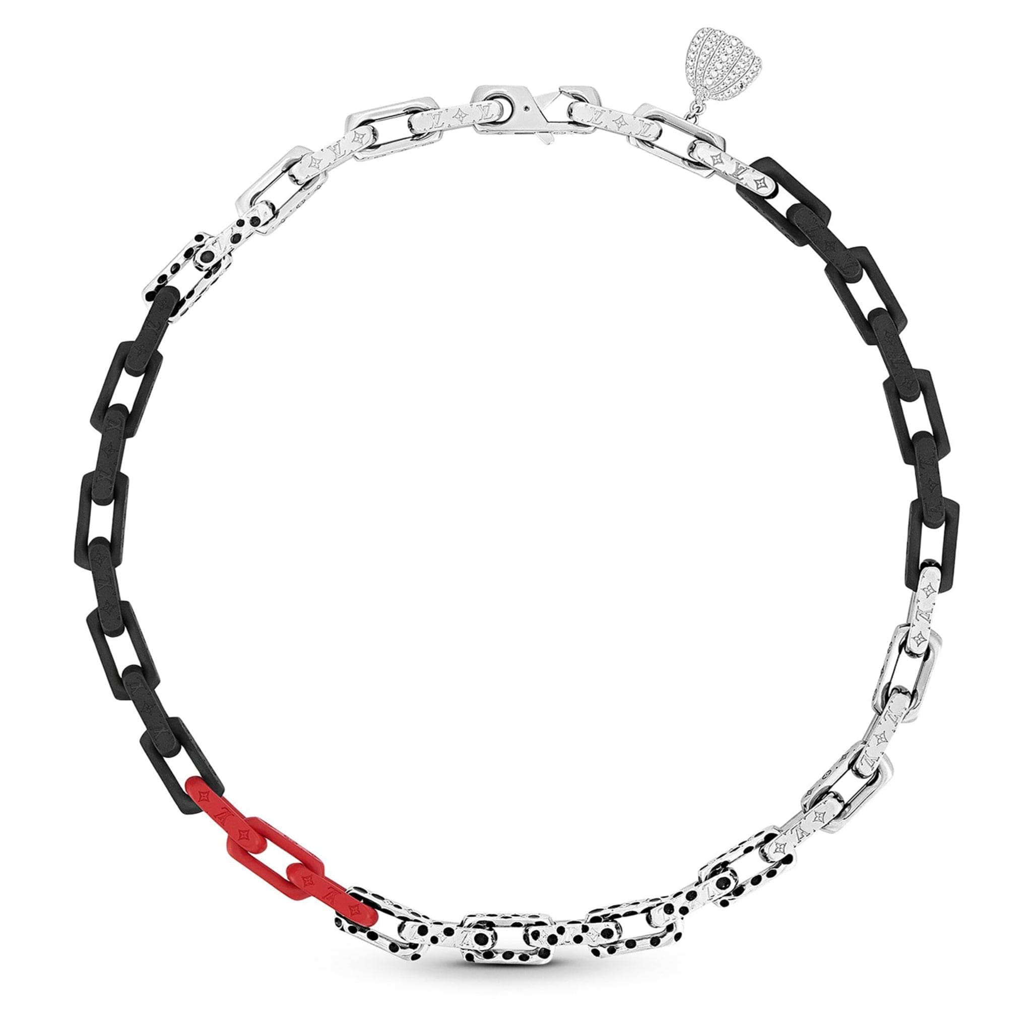 18K Louis Vuitton x YK Monogram Chain Necklace