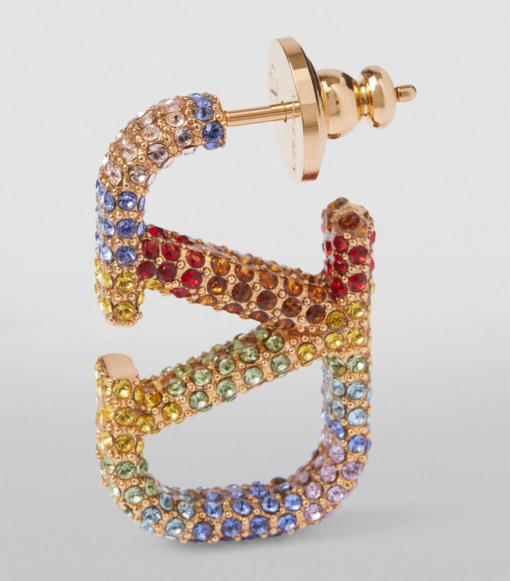 18K Valentino Valentino Signature Earrings