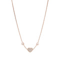 18K Happy Heart Diamonds Necklace