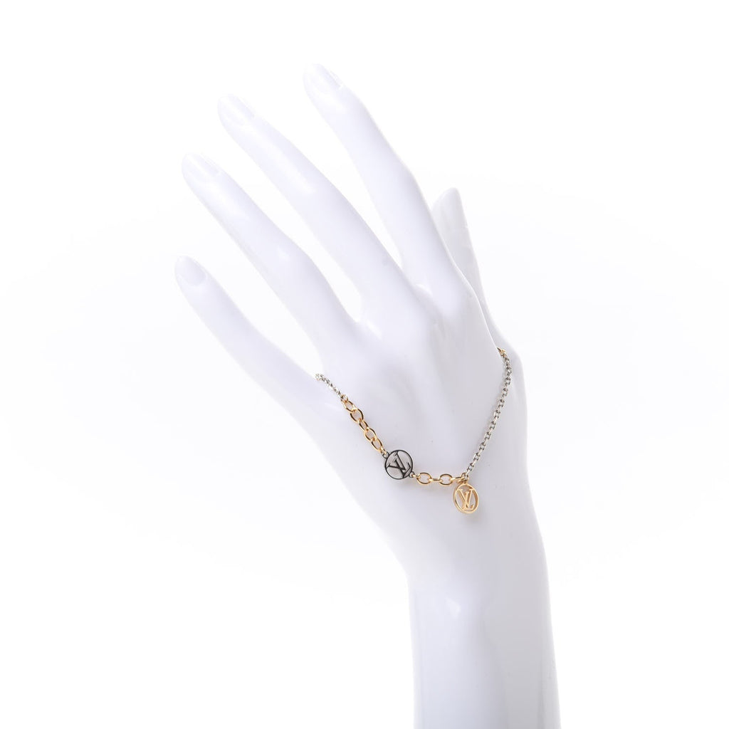 18K Louis Vuitton Logomania Bracelet