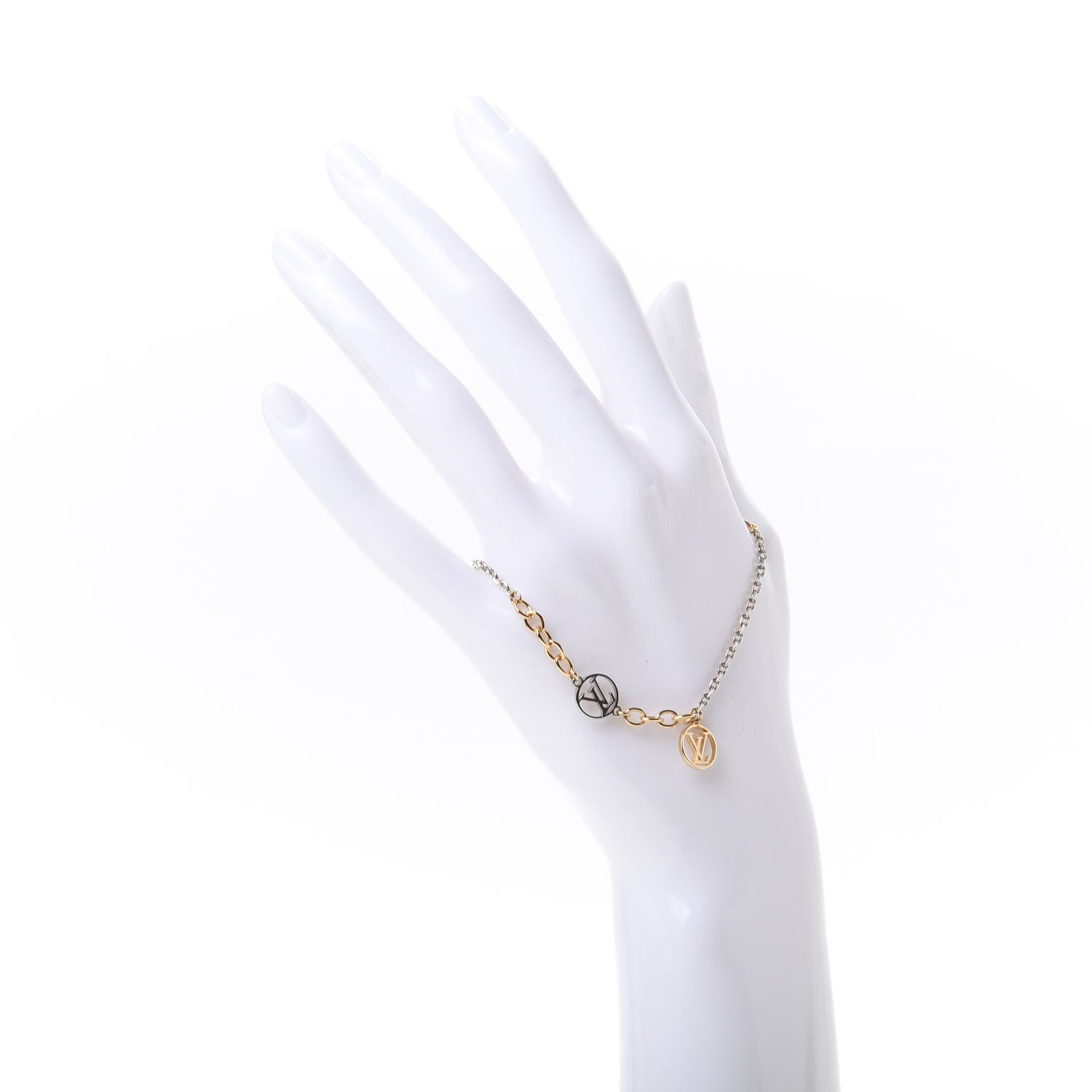 18K Louis Vuitton Logomania Bracelet
