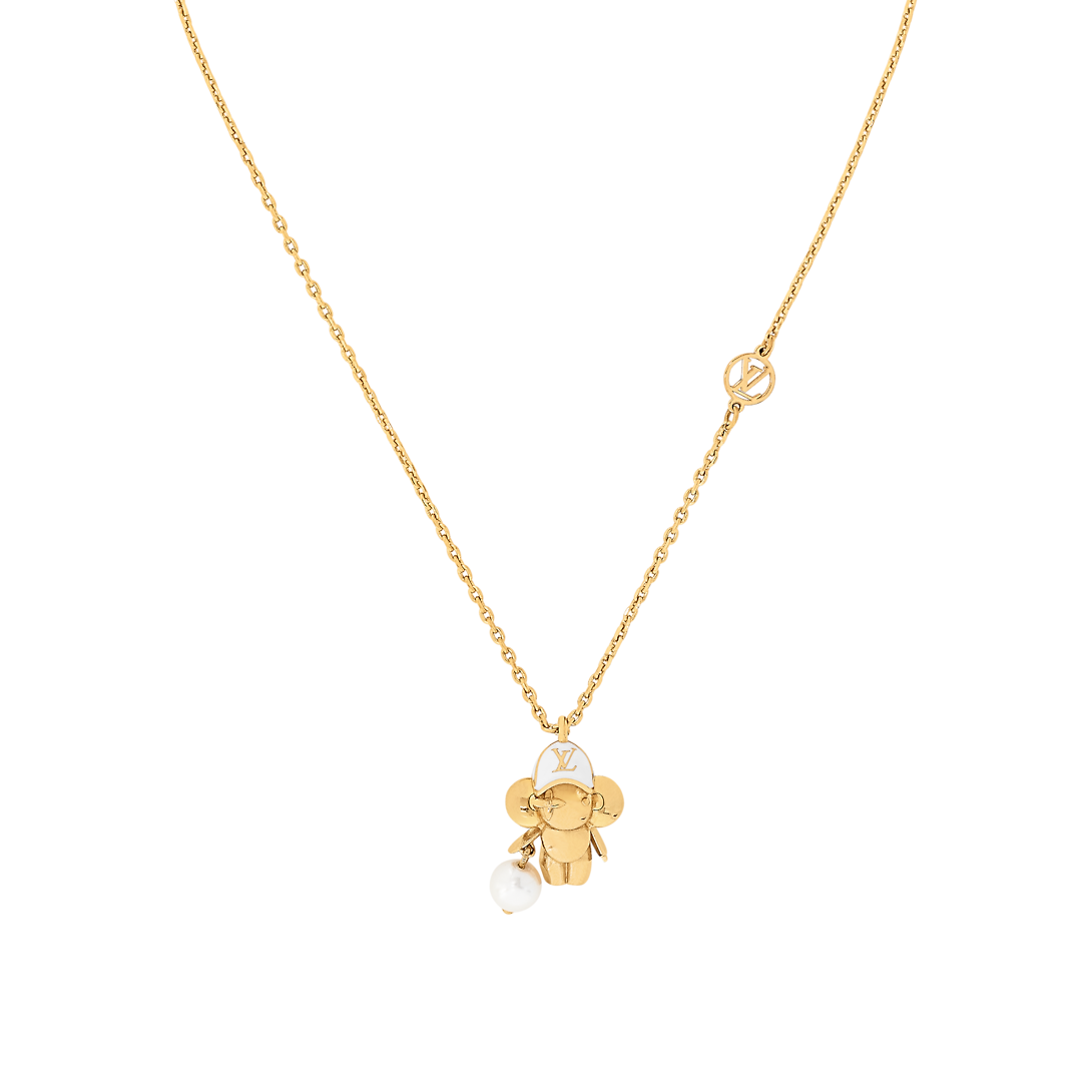 18K Louis Vuitton Vivienne Necklace