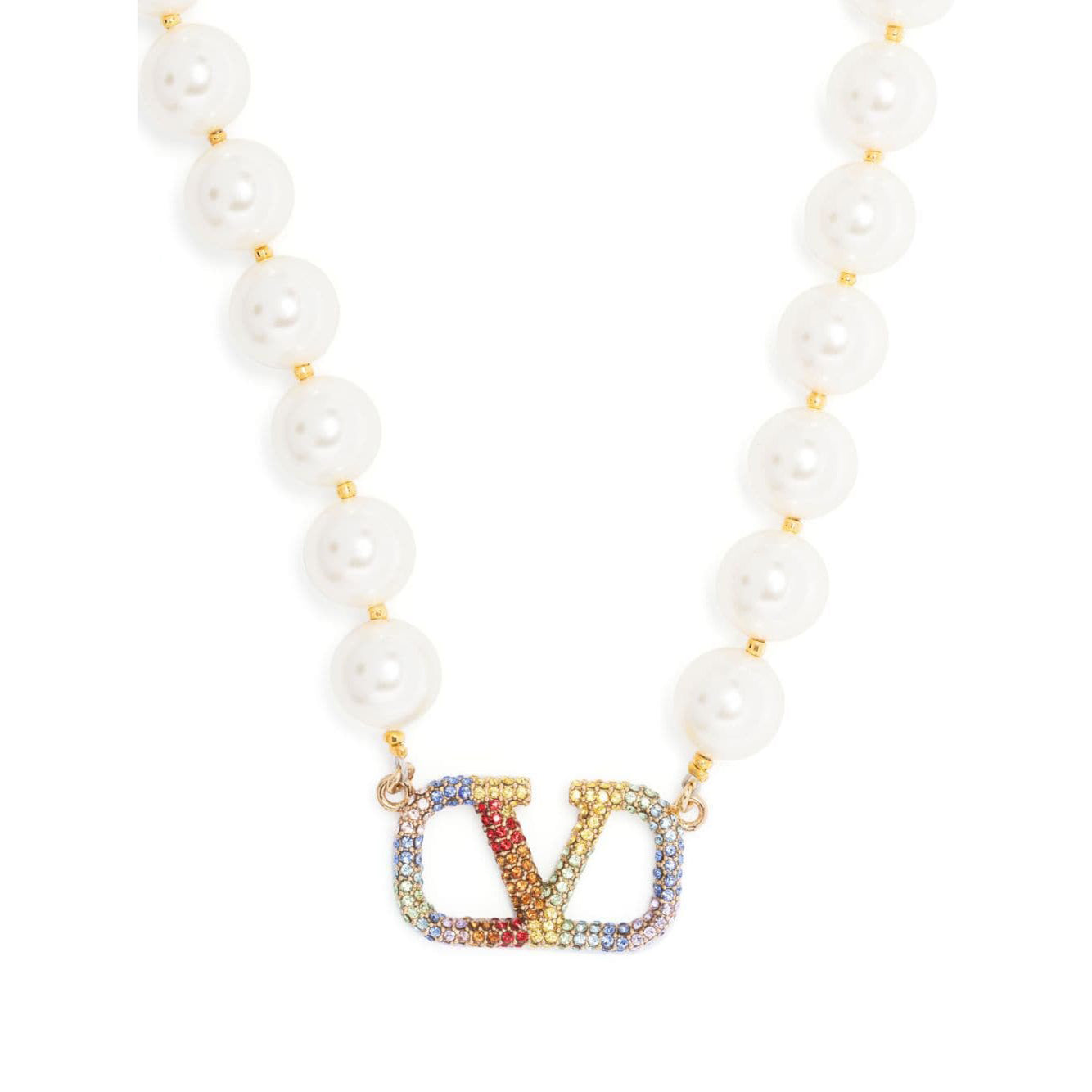 18K Valentino VLogo Signature Necklace