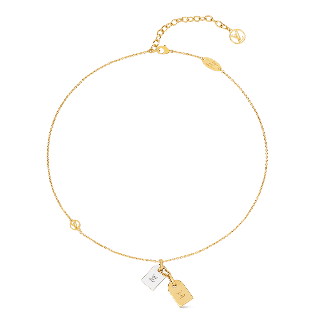 18K Louis Vuitton Nanogram Necklace