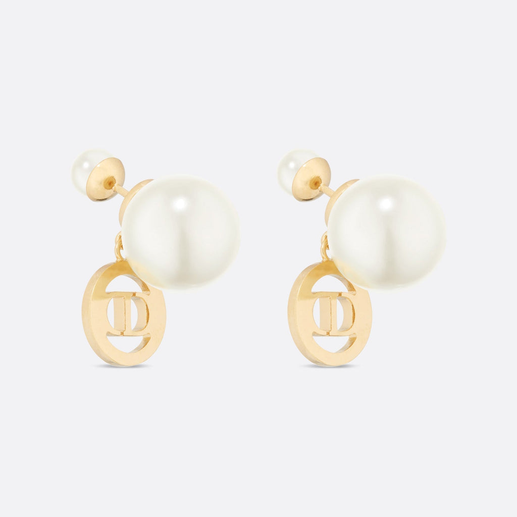 18K Dior Tribales Multicolor Crystals Earrings