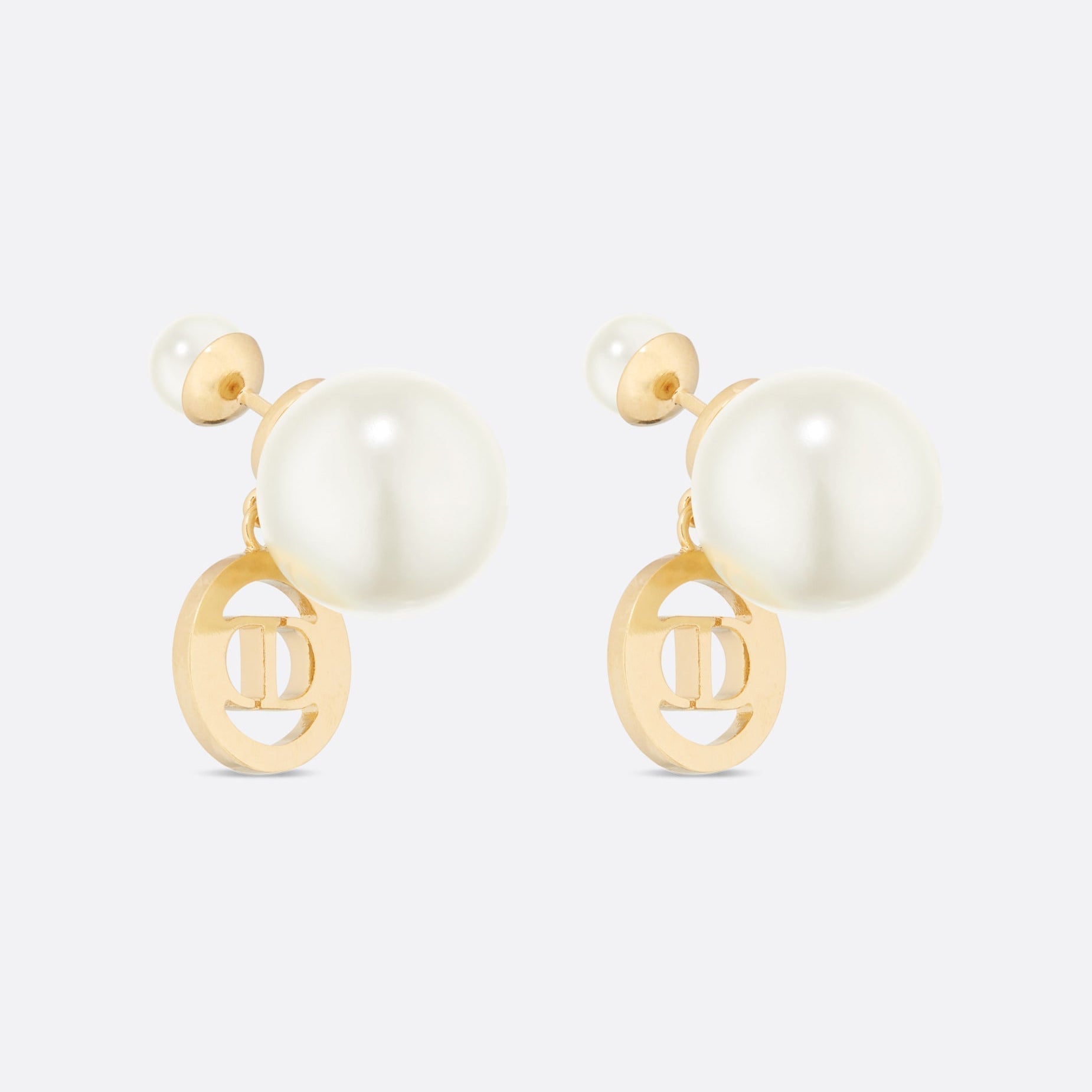 18K Dior Tribales Multicolor Crystals Earrings