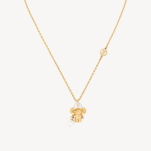 18K Louis Vuitton Vivienne Necklace