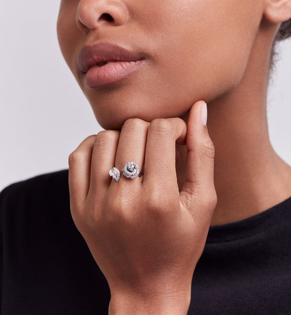 18K Dior Rose Bagatelle Ring