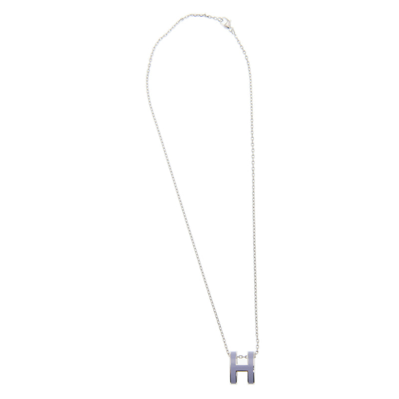 18K Mini Pop Hermes Purple Necklace