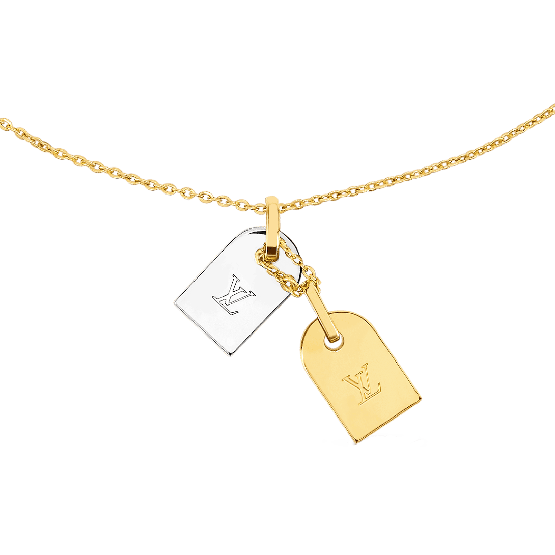 18K Louis Vuitton Nanogram Necklace