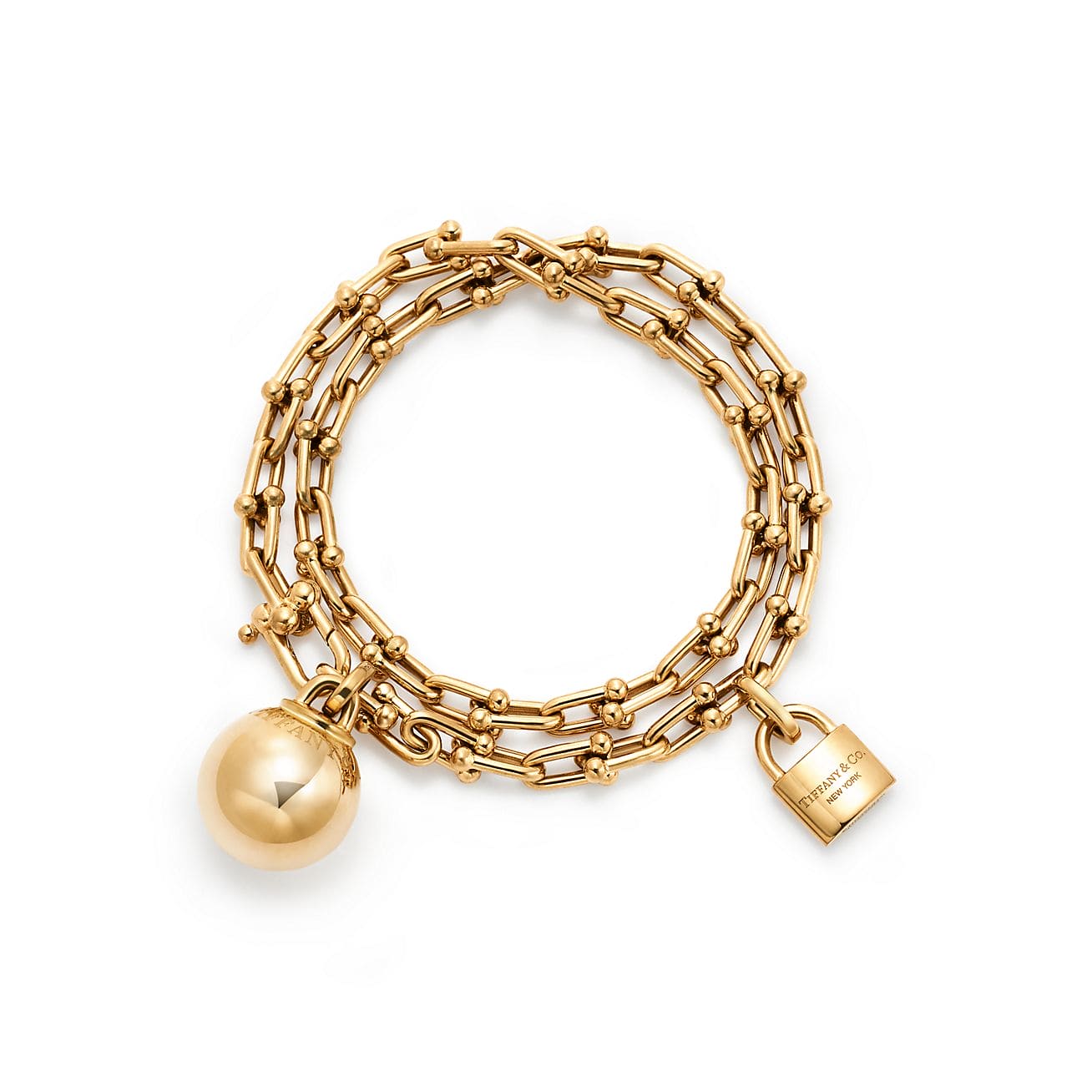 18K Tiffany HardWear Small Wrap Bracelet