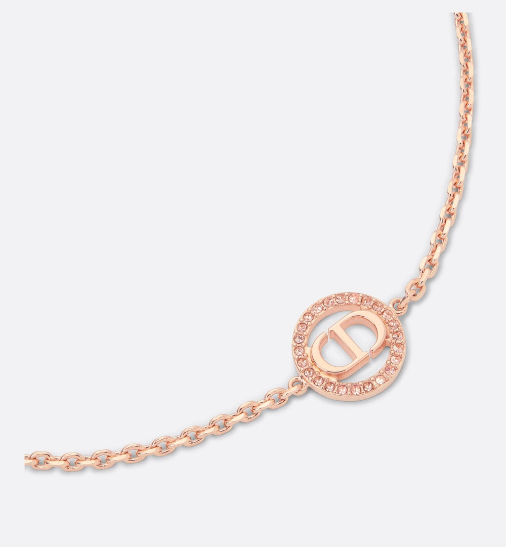 18K Petit Dior Pink Crystals Bracelet