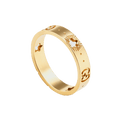 18K Double Gucci Icon Ring