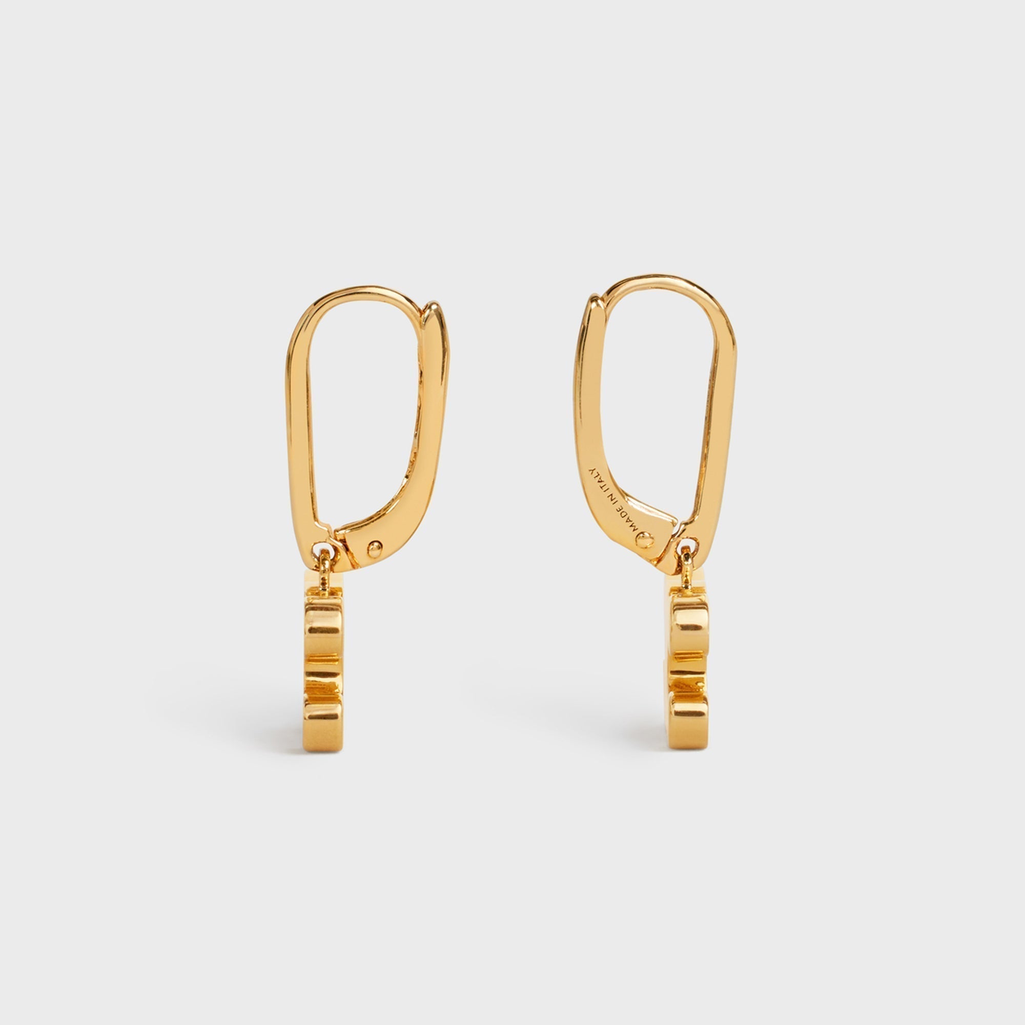 18K Celine Rhinestone Earrings