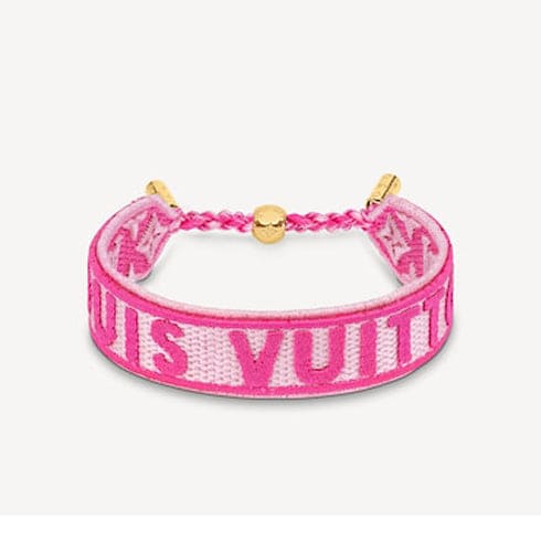 18K Louis Vuitton Buddy Pink Bracelet