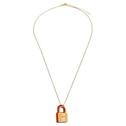 18K O'Kelly Pendant Hermes Necklace