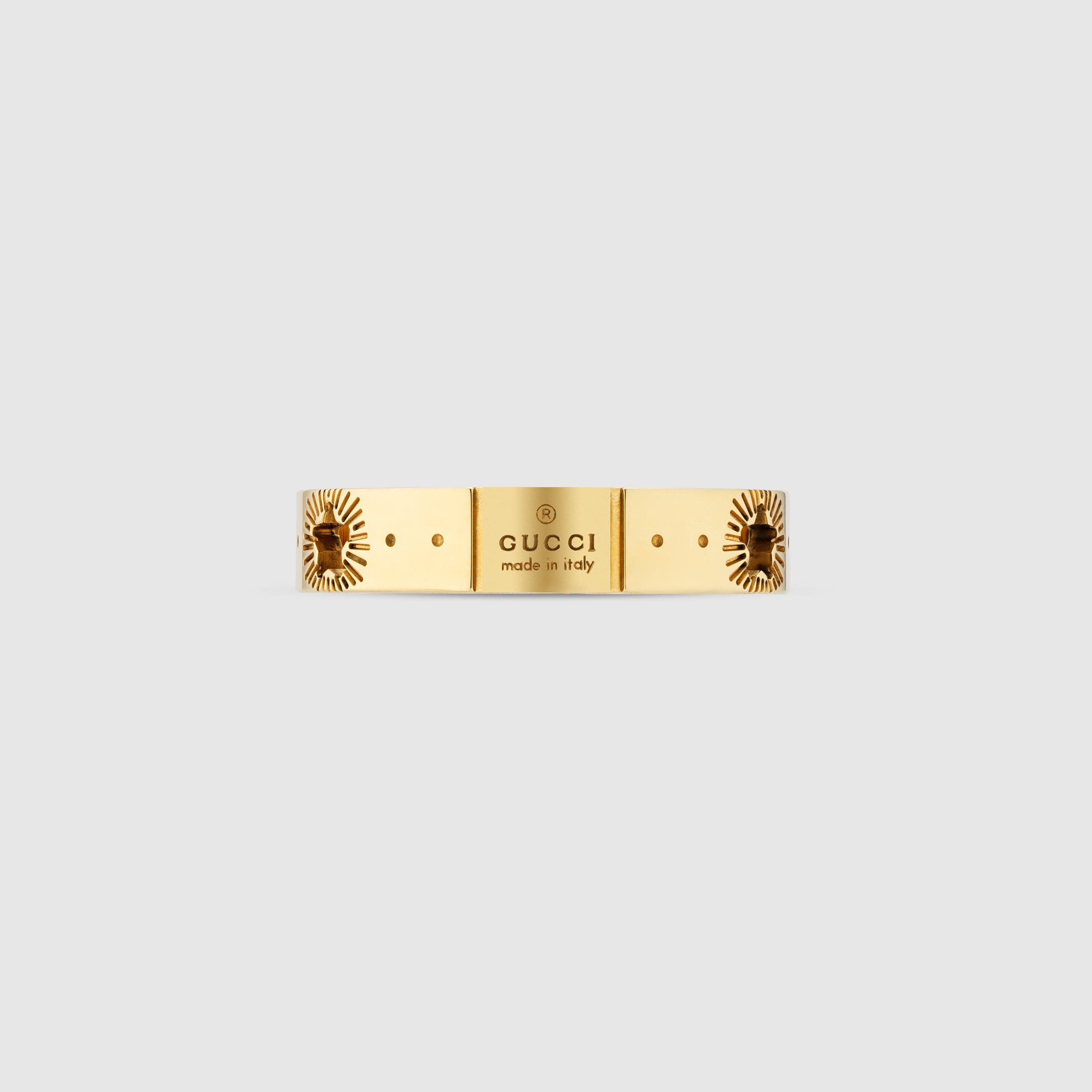 18K Double Gucci Icon Ring