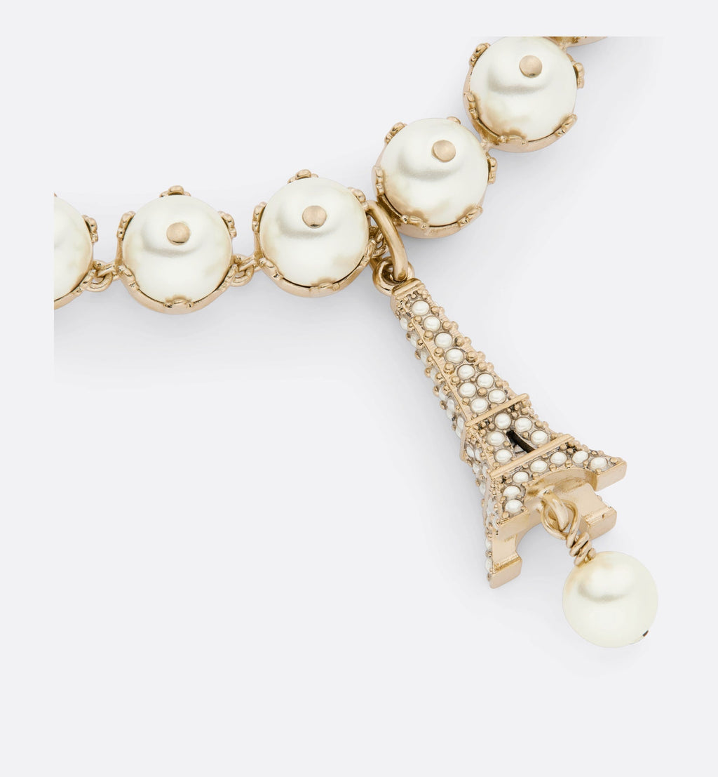 18K Dior Plan De Paris Choker Necklace