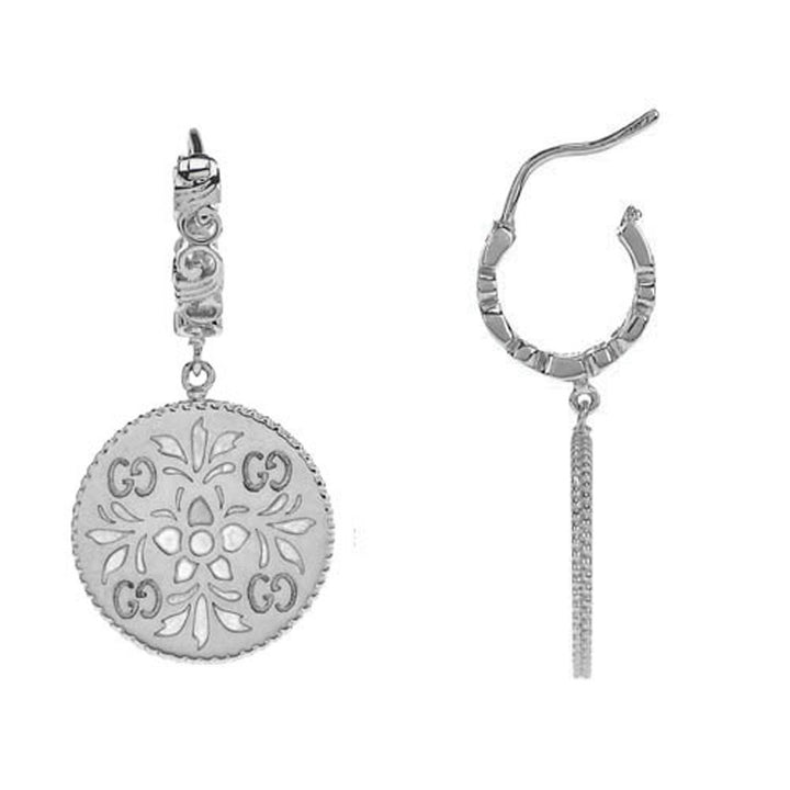 18K Double GucciIcon Blooms Earrings