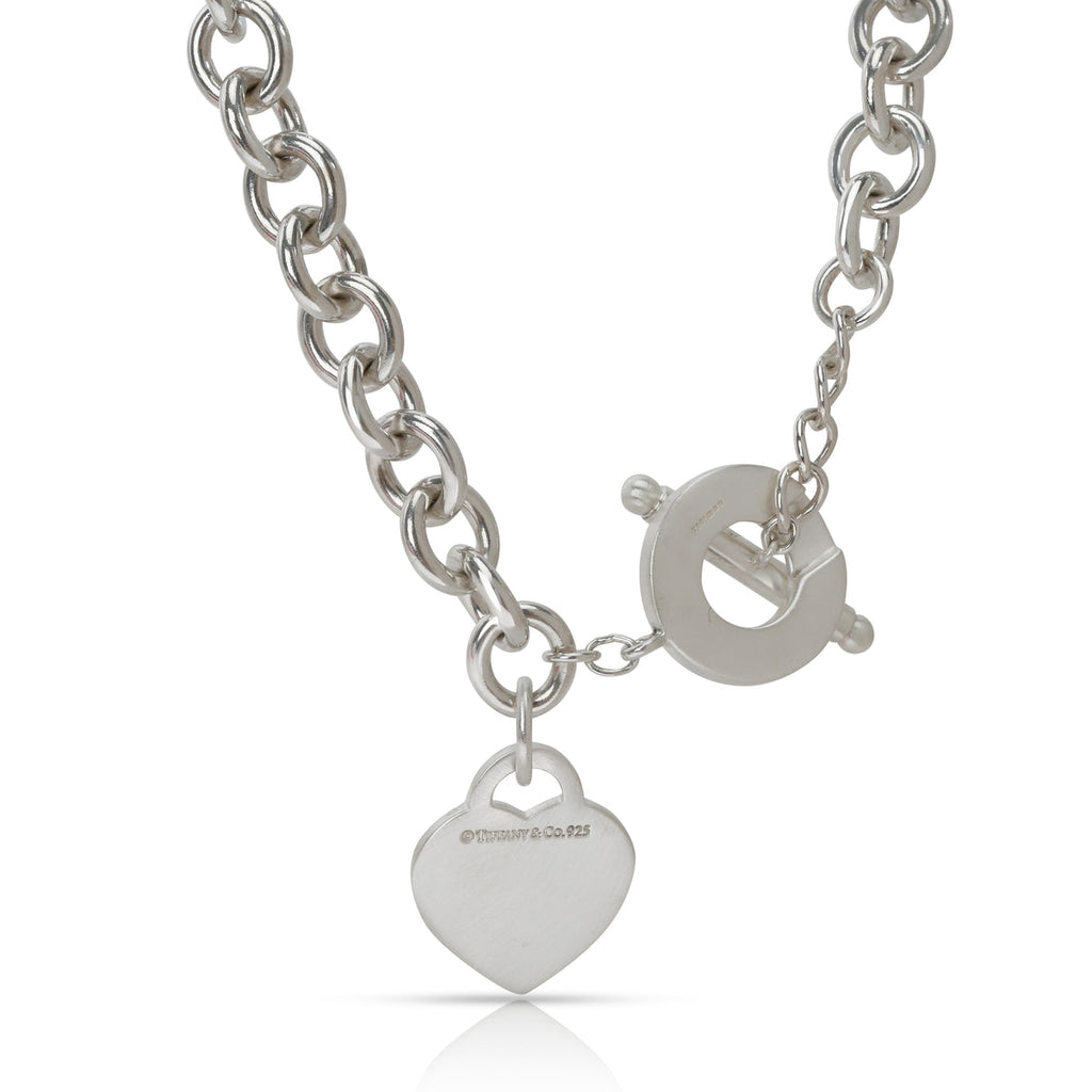 18K Tiffany Heart Tag Necklace
