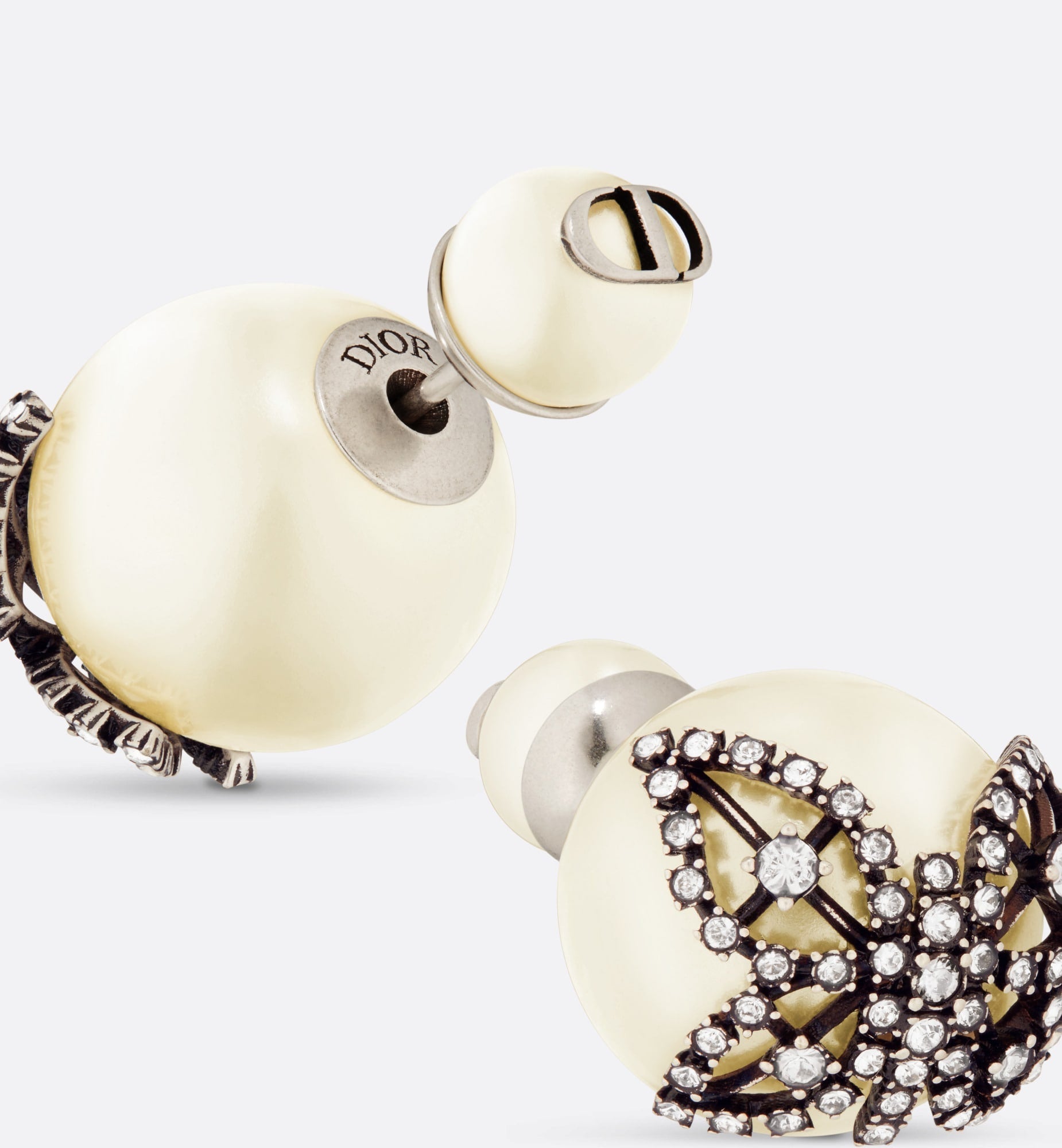 18K Dior Tribales Butterfly Earrings