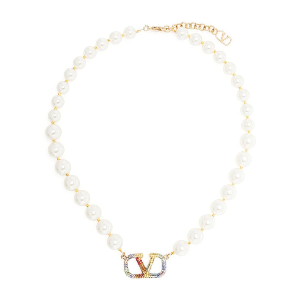 18K Valentino VLogo Signature Necklace