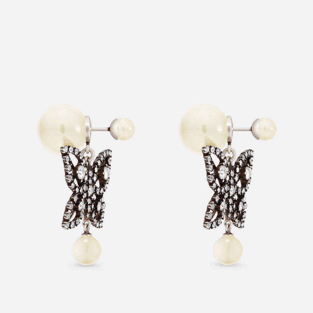 18K Dior Tribales Butterfly Earrings
