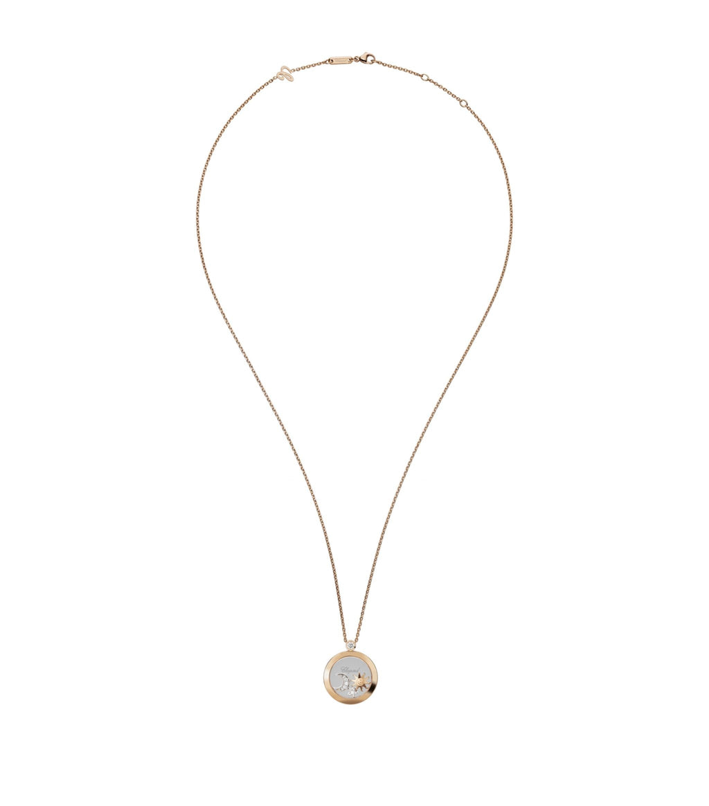 18K Happy Diamonds Pendant Necklace