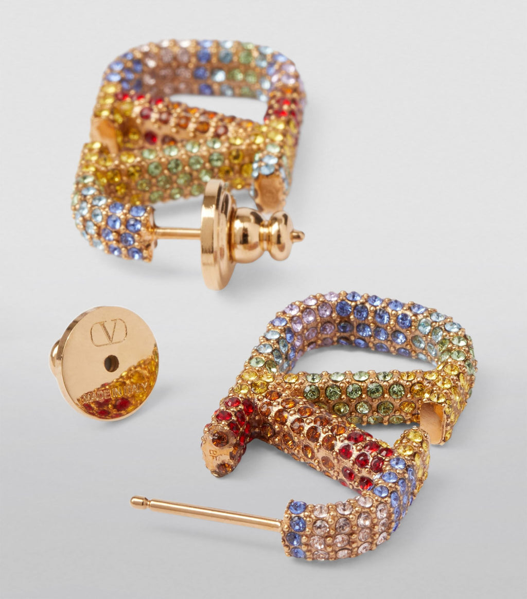 18K Valentino Valentino Signature Earrings