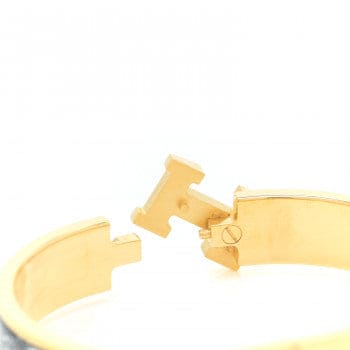 18K Guepards Clic Clac Hermes Bracelet
