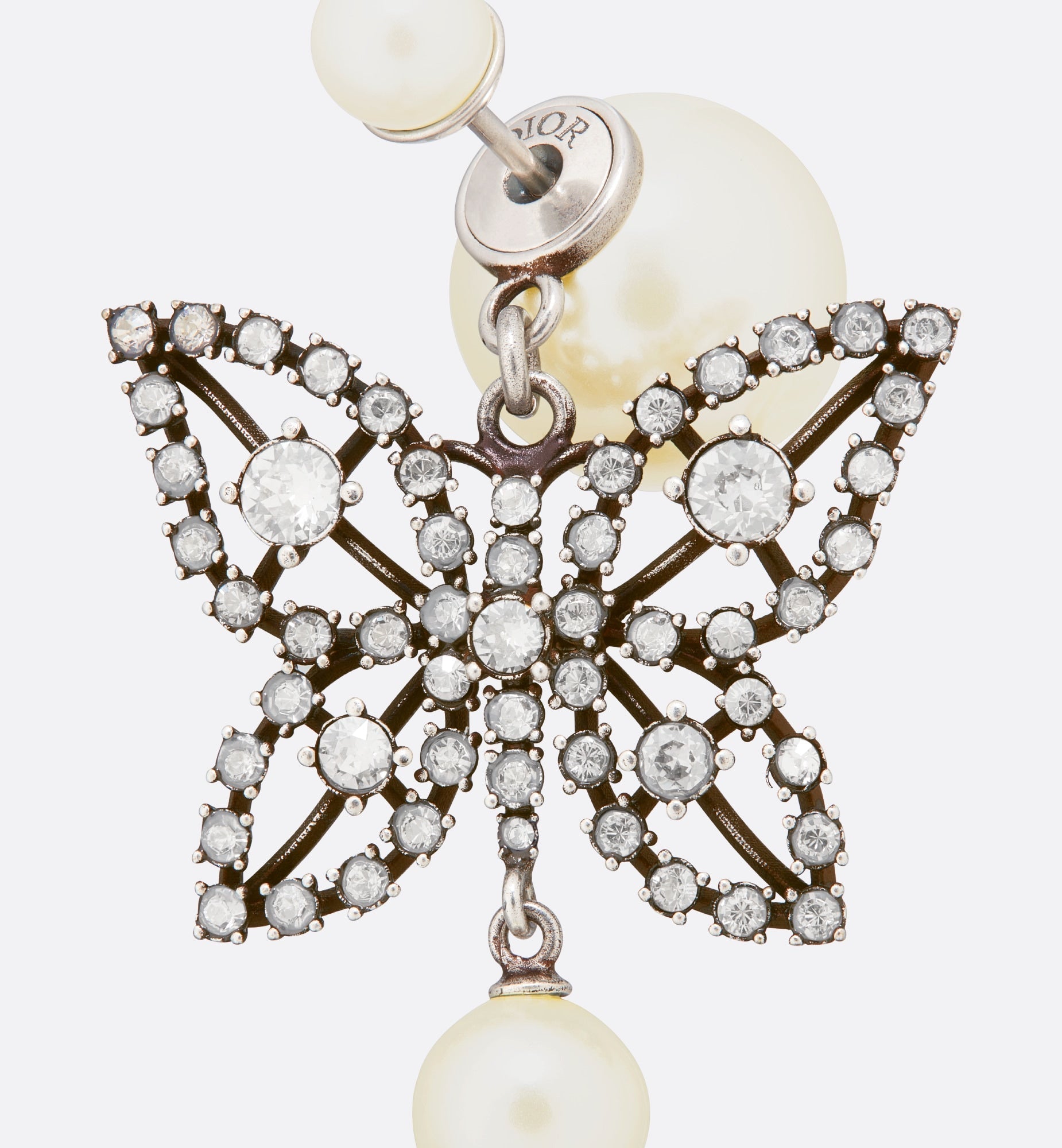 18K Dior Tribales Butterfly Earrings
