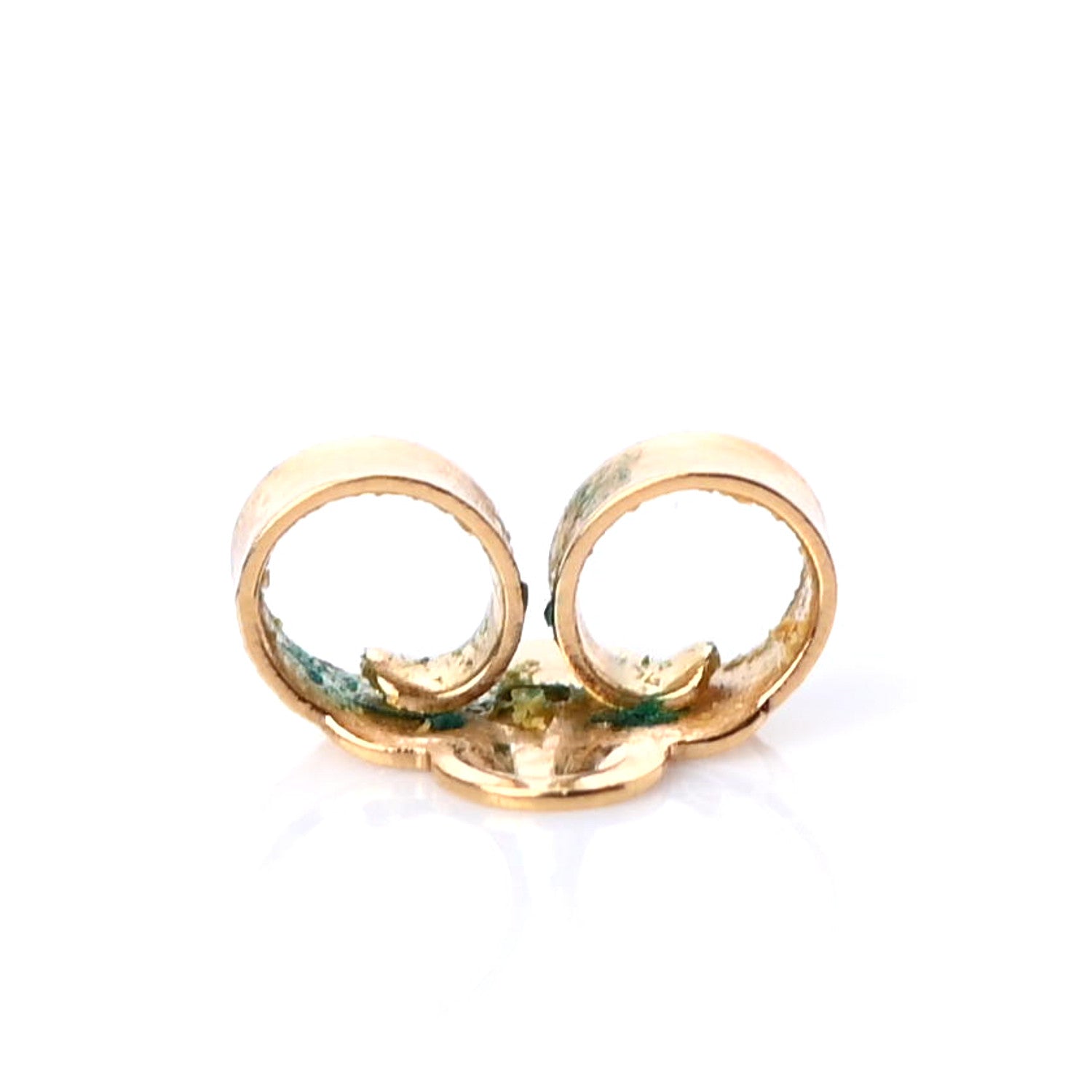 18k Louis Vuitton Garden Louise Hoop Earrings