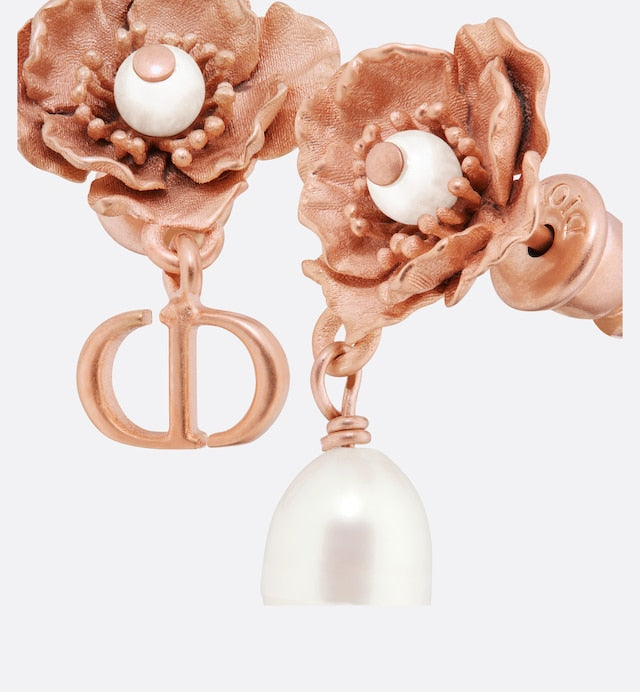 18K Dior D-Millefiori Earrings