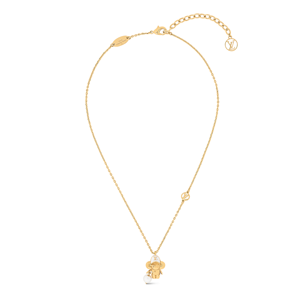 18K Louis Vuitton Vivienne Necklace