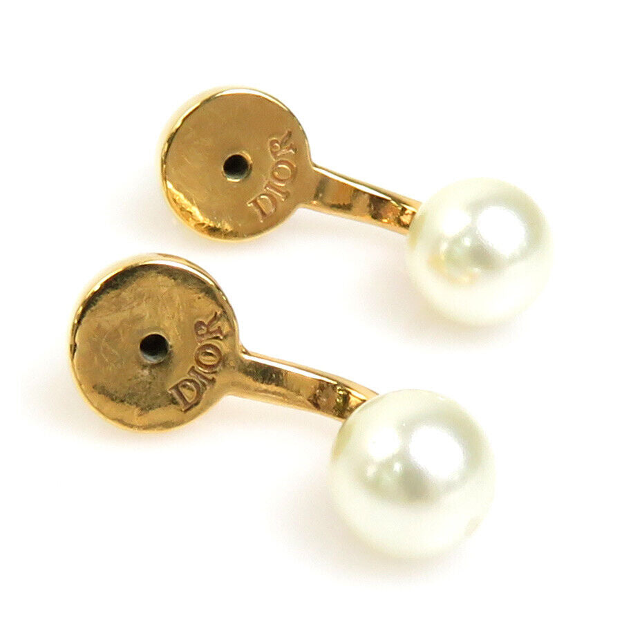 18K Dior 30 Montaigne Pearl Earrings