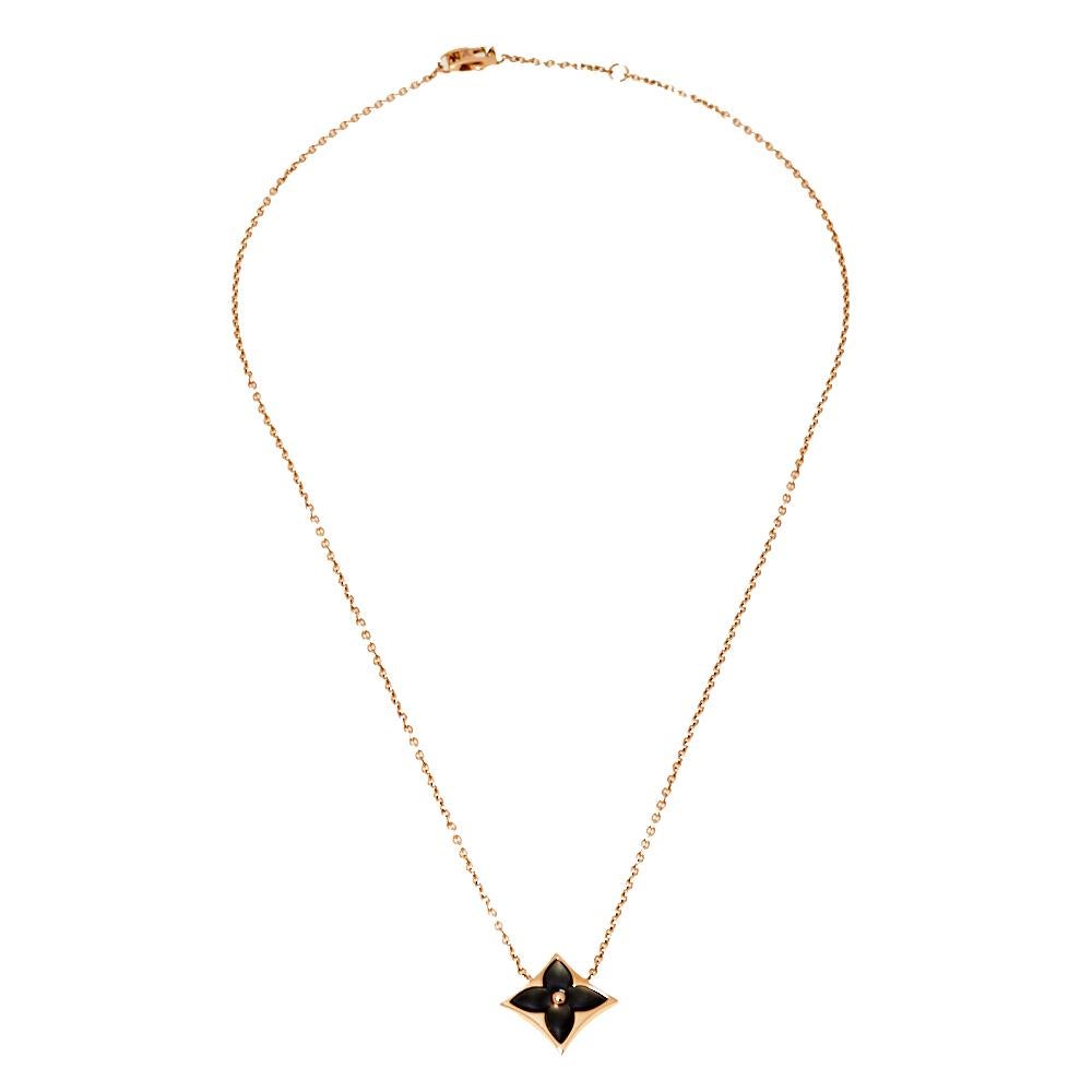 18K Louis Vuitton Color Blossom Necklace