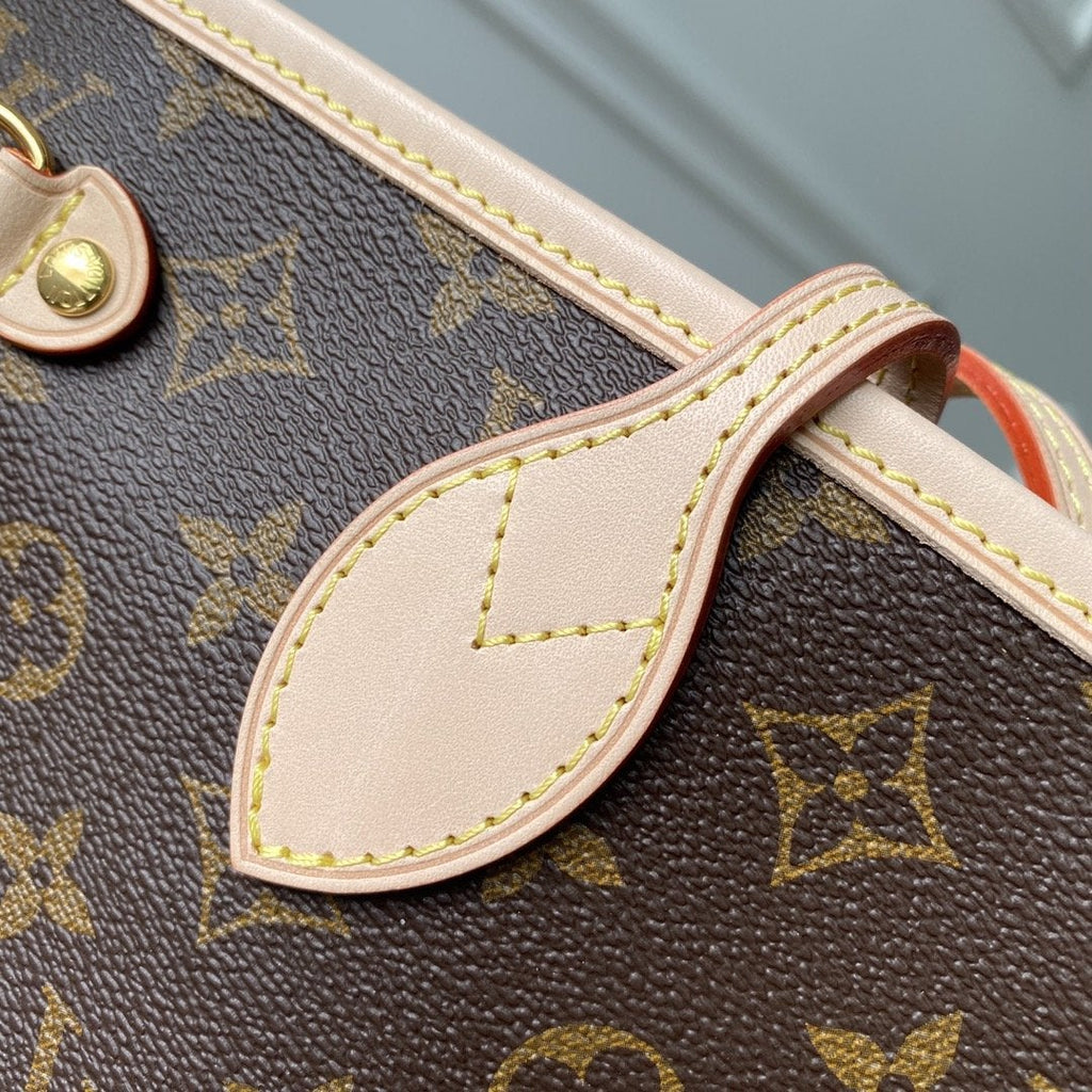 LOUIS VUITTON NEVER FULL MM WITH DUSTBAG MONOGRAM CANVAS 29CM