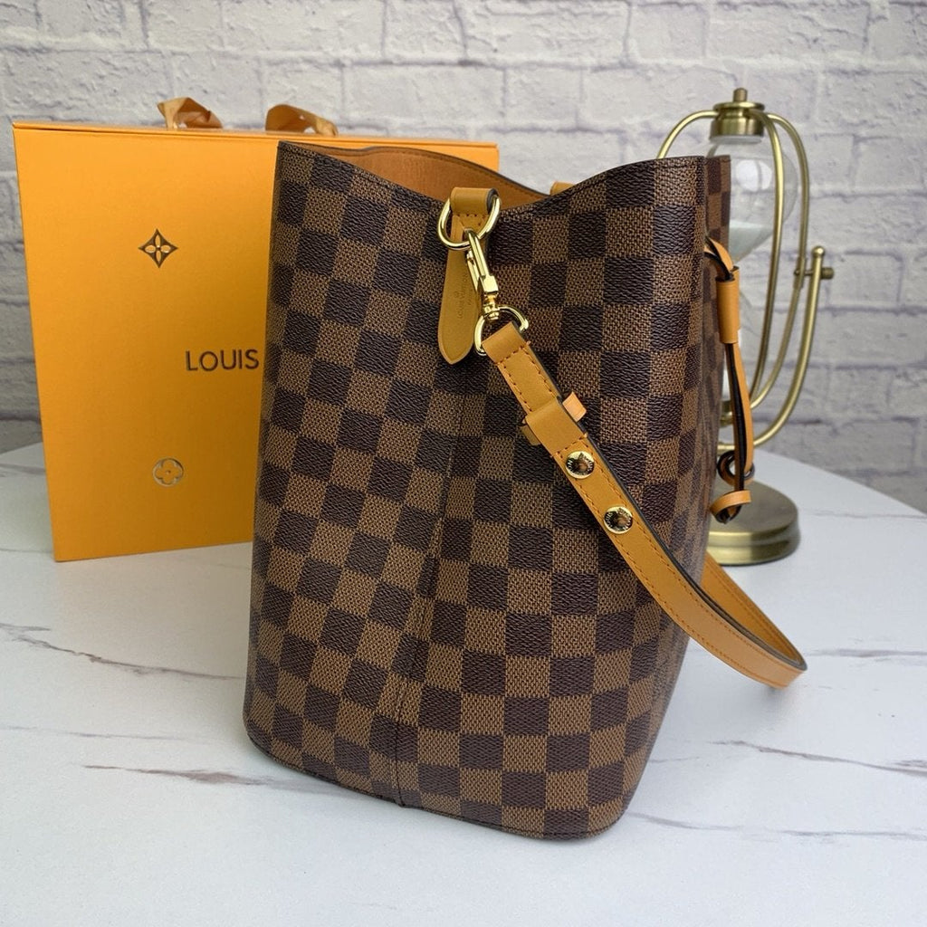 LOUIS VUITTON NEO NOE BUCKET BAG 26CM DAMIER EBELE