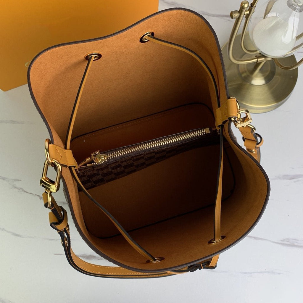 LOUIS VUITTON NEO NOE BUCKET BAG 26CM DAMIER EBELE
