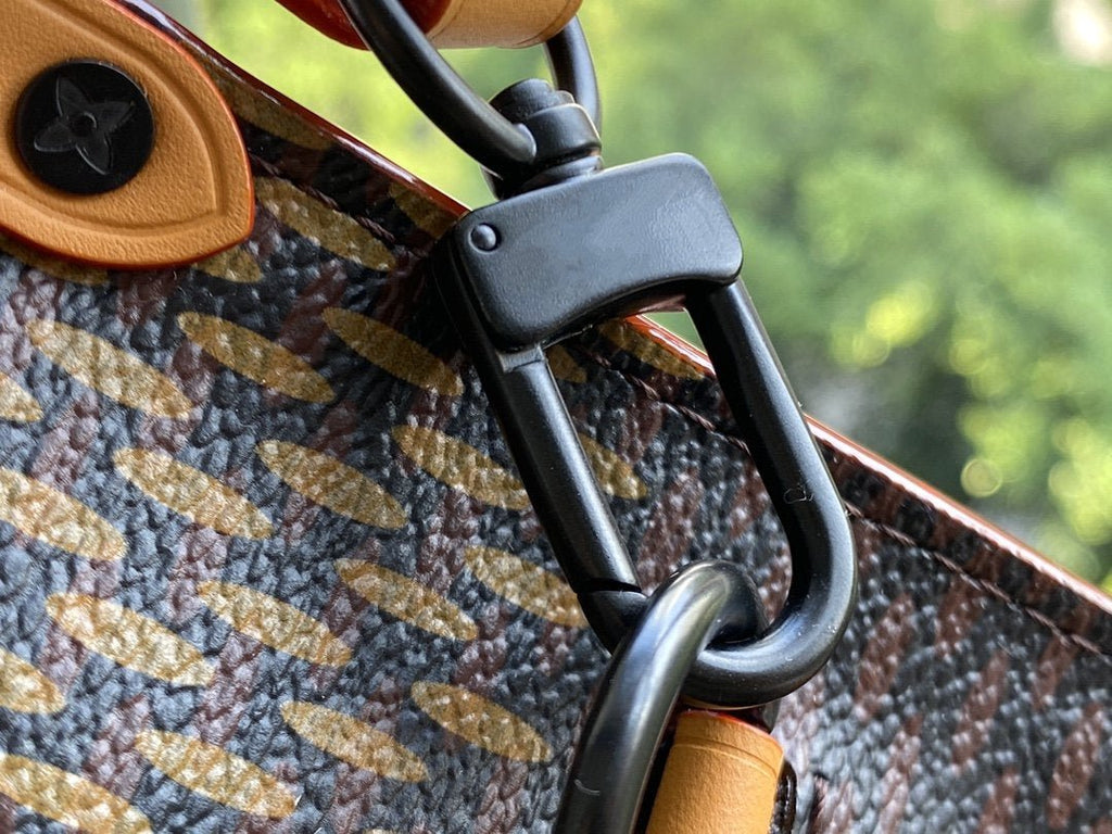 LOUIS VUITTON MINI TOTE 25 GIANT DAMIER EBENE