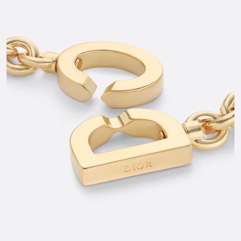 18K Dior Lock Necklace