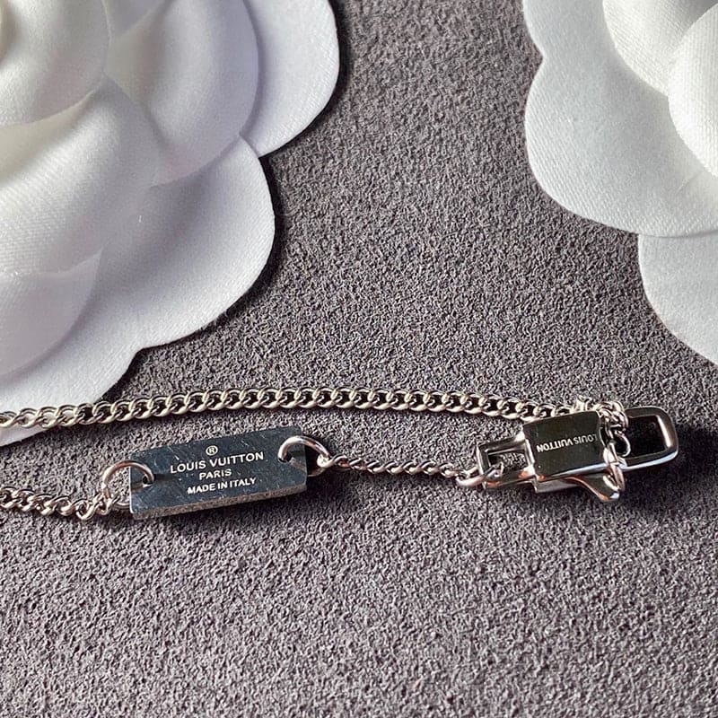 18K Louis Vuitton Monogram Charms Necklace
