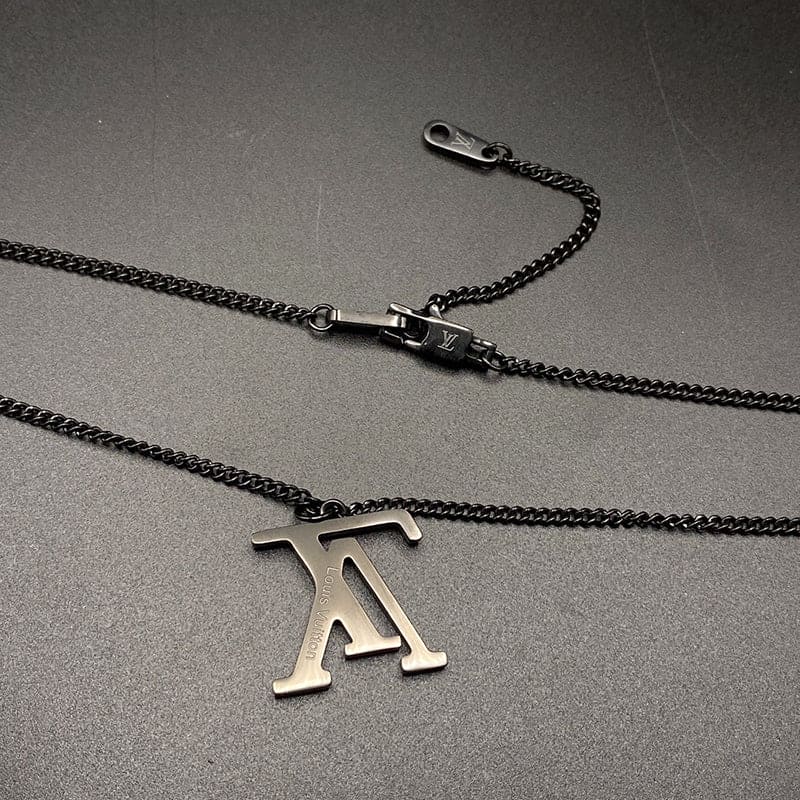 18K Louis Vuitton Upside Down Necklace
